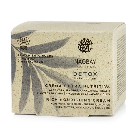 Глубокозволожуючий крем Naobay Detox Cosmos Bio Detox Rich 50 мл: ціни та характеристики