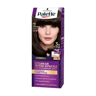 Краска для волос Palette N-2 (3-0) Темно-каштановый 110 мл