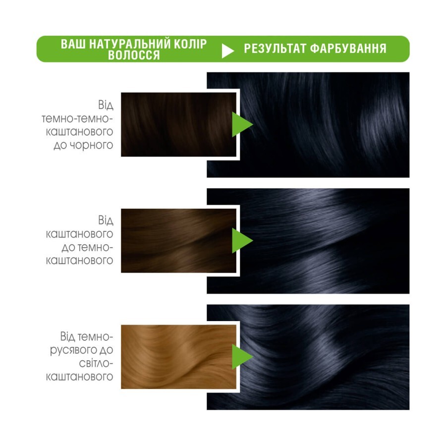Фарба для волосся Garnier Color Naturals 2.10 Чорний опал 110 мл: ціни та характеристики