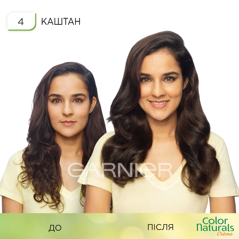 Краска для волос Garnier Color Naturals 4 Каштан 110 мл: цены и характеристики