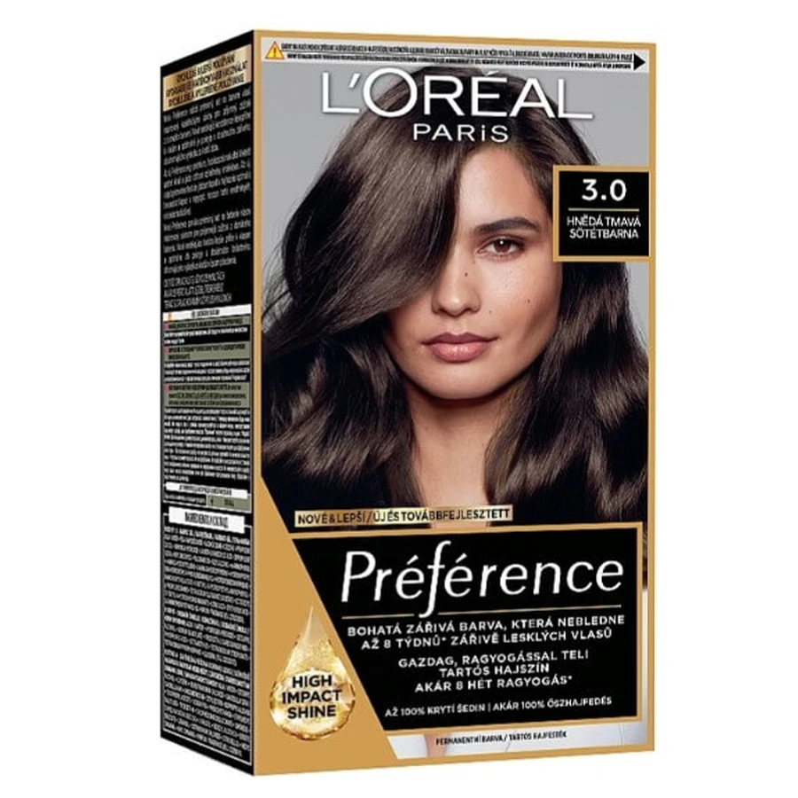 Стойкая краска для волос L'Oreal Paris Recital Preference 3.0 Бразилия Темно-каштановый, 174 мл: цены и характеристики