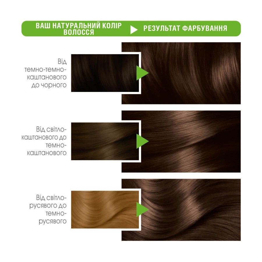 Фарба для волосся Garnier Color Naturals 4 1/2 Темний шоколад 110 мл: ціни та характеристики
