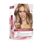 Стійка крем-фарба для волосся L'Oreal Paris Excellence Creme 8.1 - Світло-русявий попелястий 120 мл: ціни та характеристики