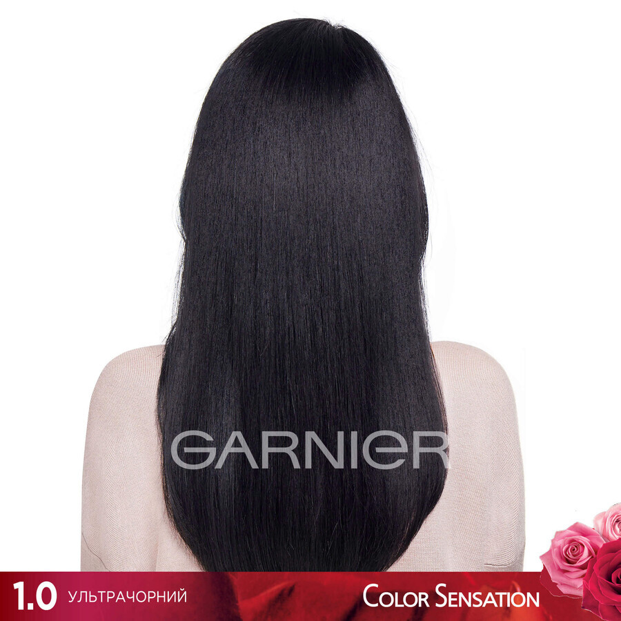 Фарба для волосся Garnier Color Sensation 1.0 Ультрачорний 110 мл: ціни та характеристики
