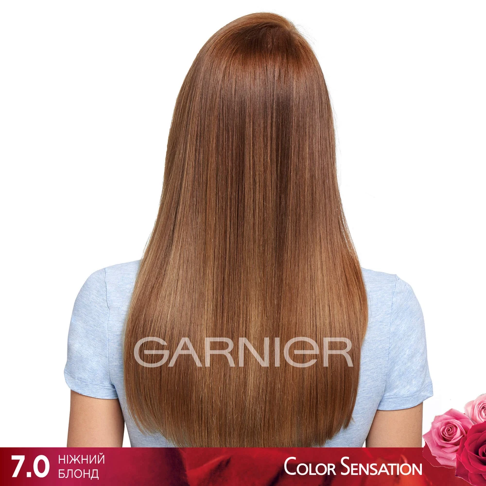 Стійка крем-фарба для волосся Garnier Color Sensation 7.0 Ніжний блонд, 110 мл: ціни та характеристики