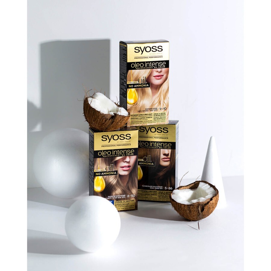 Фарба для волосся SYOSS Oleo Intense 7-10 Натуральний світло-русявий 115 мл: ціни та характеристики