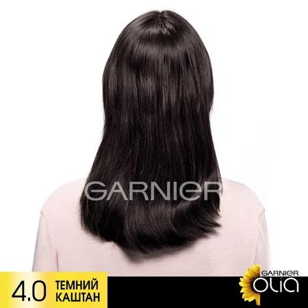 Краска для волос Garnier Olia Базовая линейка оттенок 4.0 Темный каштан 112 мл: цены и характеристики