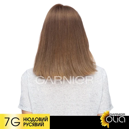 Фарба для волосся Garnier Olia Базова лінійка відтінок 7G Нюдовий русявий 112 мл: ціни та характеристики