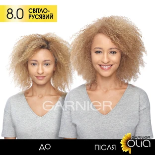 Краска для волос Garnier Olia Базовая линейка оттенок 8.0 Светло-русый 112 мл