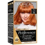 Стійка гель-фарба для волосся L'Oreal Paris Recital Preference 74 Інтенсивний мідний, 174 мл: ціни та характеристики