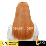 Фарба для волосся Garnier Olia Базова лінійка відтінок 7.40 Яскравий мідний 112 мл: ціни та характеристики
