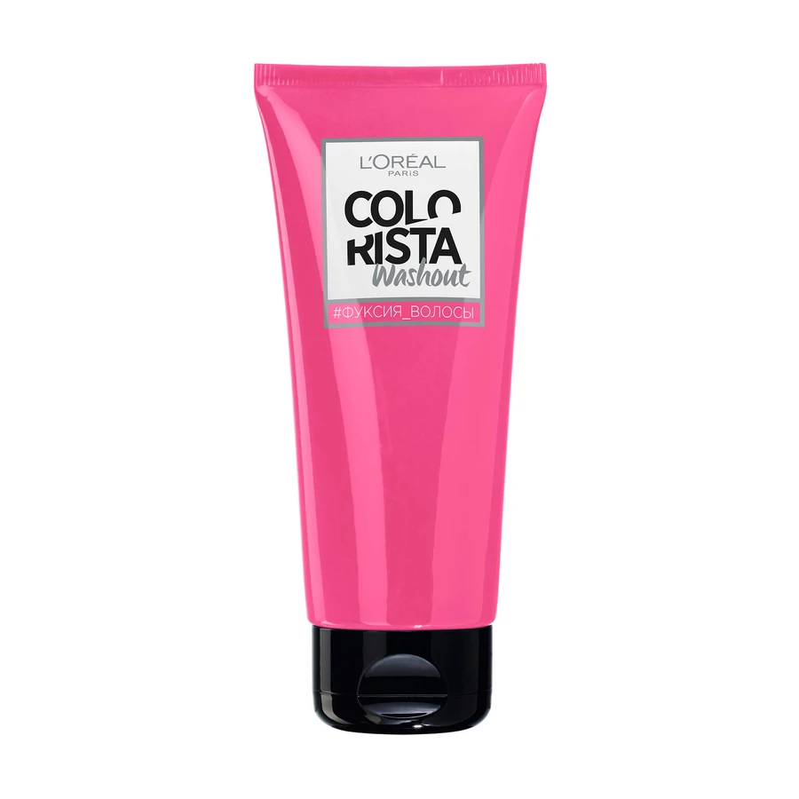 Смываемый Красящий бальзам для волос L’Oreal Paris Colorista Washout Волосы фуксия 80 мл: цены и характеристики