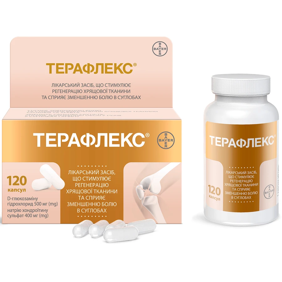 Терафлекс капс. фл. №120: цены и характеристики