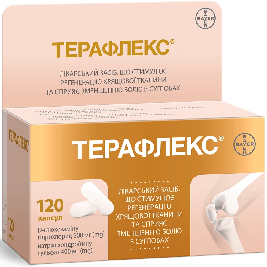Терафлекс капс. фл. №120: цены и характеристики