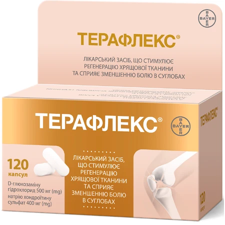 Терафлекс капс. фл. №120: цены и характеристики