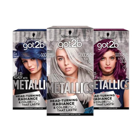 Крем-фарба Got2b by Schwarzkopf Metallics M67 Синій Меркурій 142.5 мл: ціни та характеристики