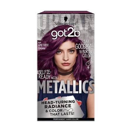 Крем-краска Got2b by Schwarzkopf Metallics M69 Аметистовый Хром 142.5 мл: цены и характеристики