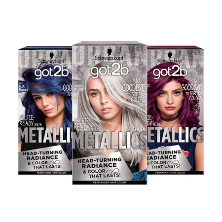 Крем-краска Got2b by Schwarzkopf Metallics M71 Серебристый Металлик 142.5 мл: цены и характеристики
