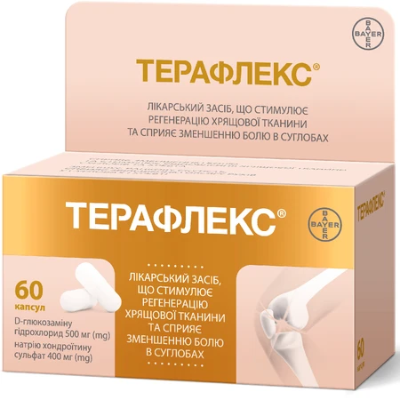 Терафлекс капс. фл. №60: цены и характеристики
