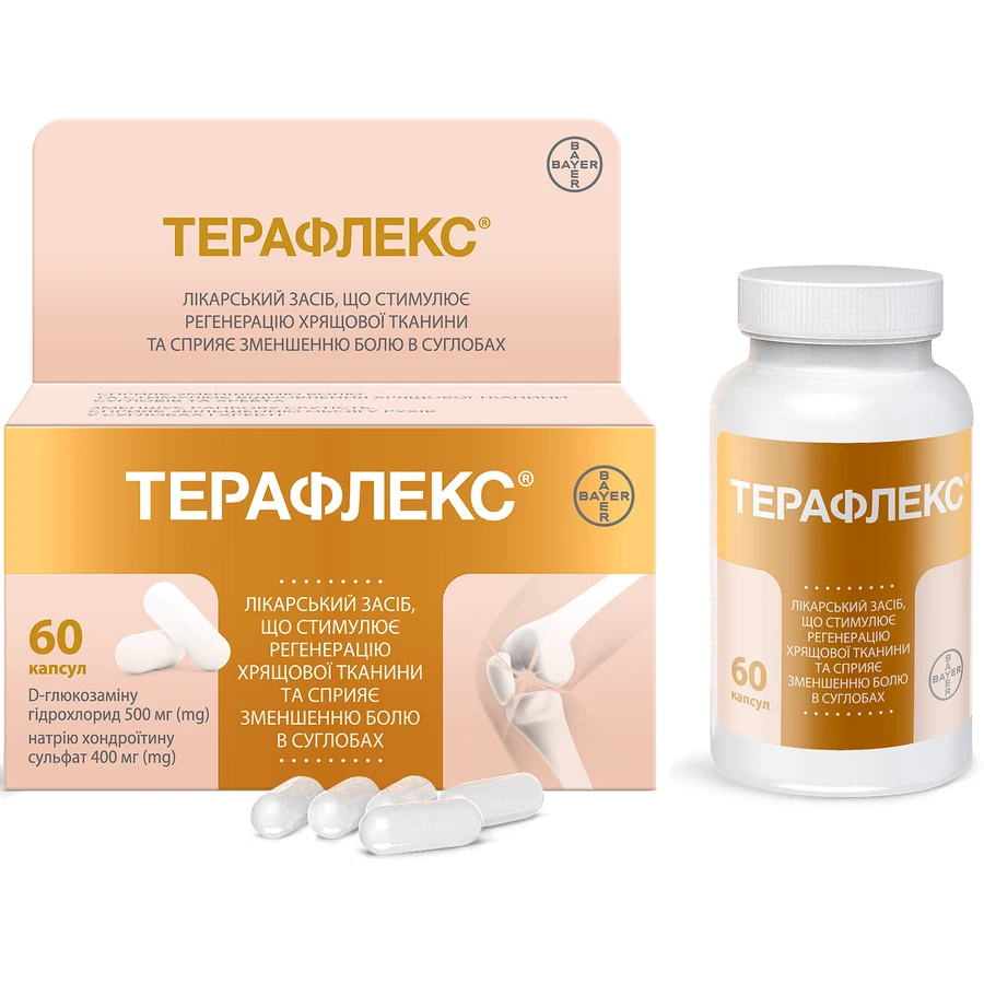 Терафлекс капс. фл. №60: цены и характеристики