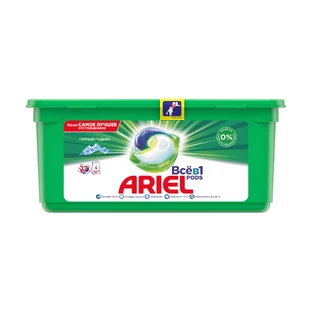 Капсулы для стирки Ariel Pods Все-в-1 Горный Родник 27 шт
