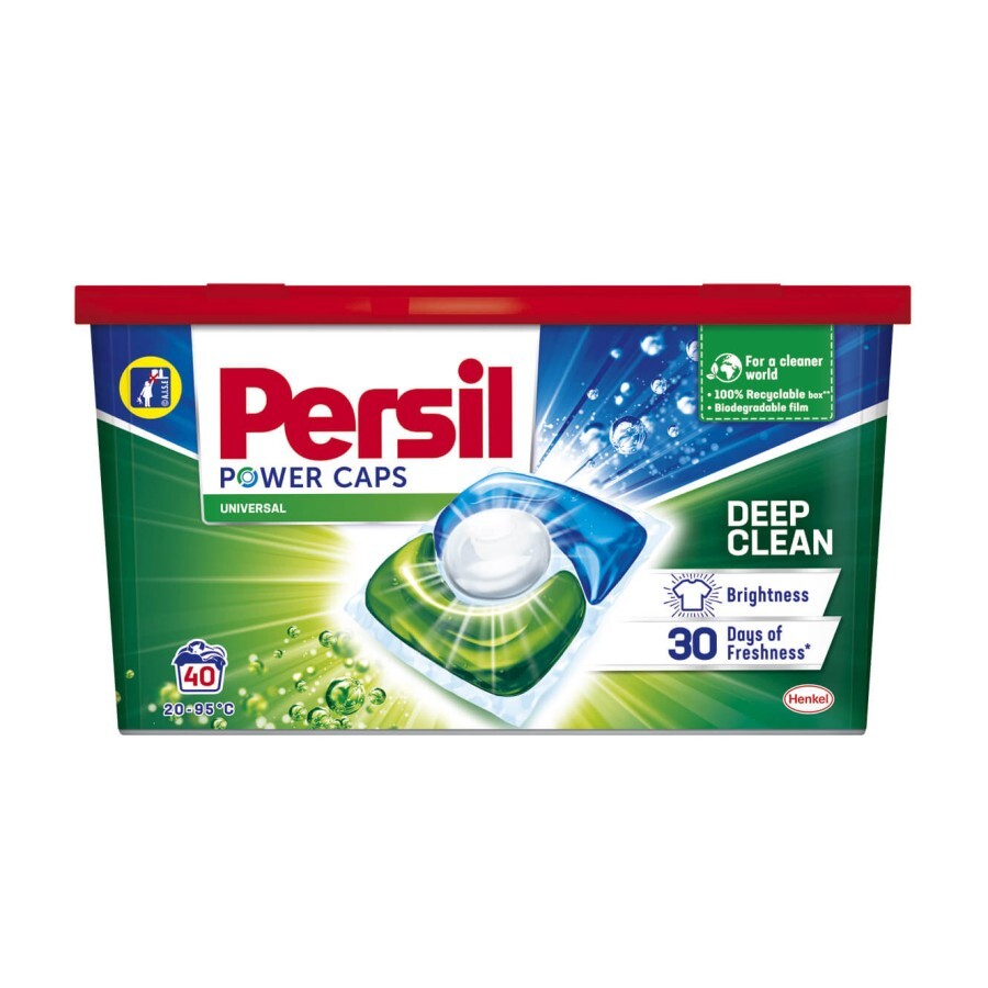 Капсулы для стирки Persil Универсал 40 шт: цены и характеристики