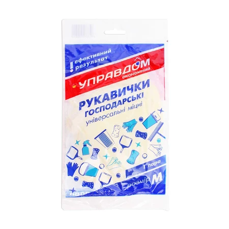 Перчатки Управдом виниловые M 1 пара: цены и характеристики