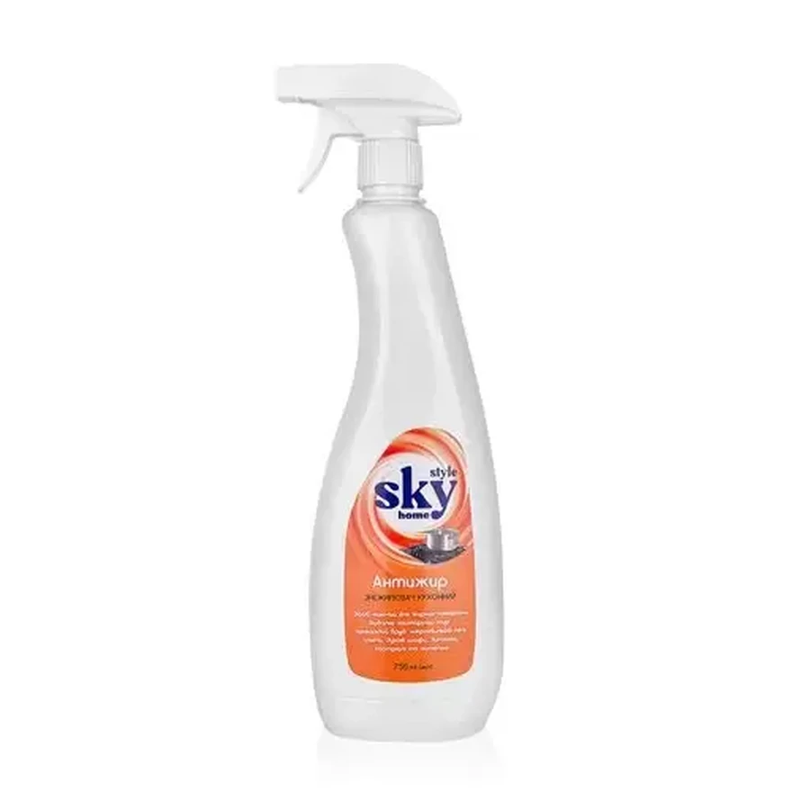 Універсальний засіб для видалення жиру Sky Style, 750 мл: ціни та характеристики