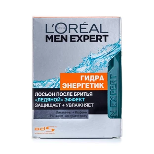 Лосьйон після гоління L'oreal Men Expert Гідра Енергетик чоловічий Крижаний Ефект, 100 мл