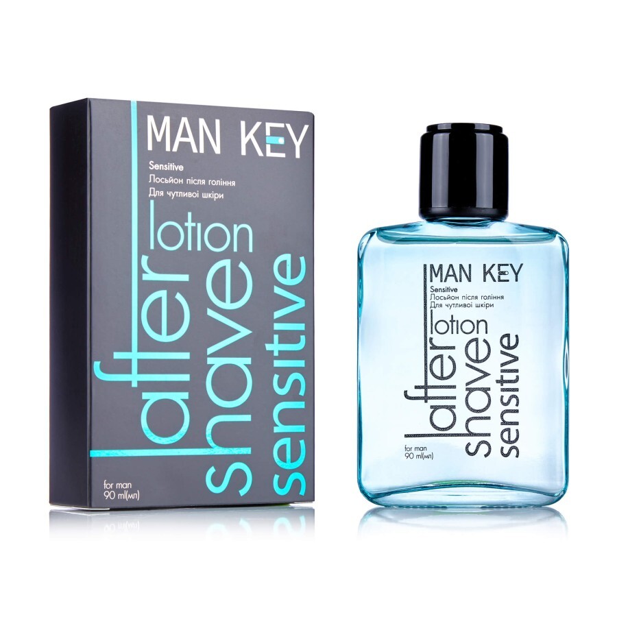 Чоловічий лосьйон після гоління Man Key Sensitive, 90 мл: ціни та характеристики