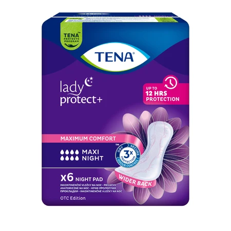 Прокладки урологічні Tena Lady Maxi Night жіночі 6 шт: ціни та характеристики