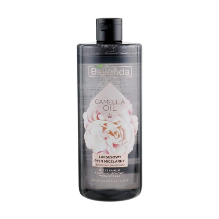 Вода міцелярна Bielenda Camellia Oil Ексклюзивна для вмивання і демакіяжу 500 мл: ціни та характеристики
