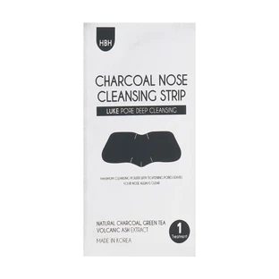 Патчи на нос против черных точек Luke Charcoal Nose Cleansing Strip очищающие, 10 шт
