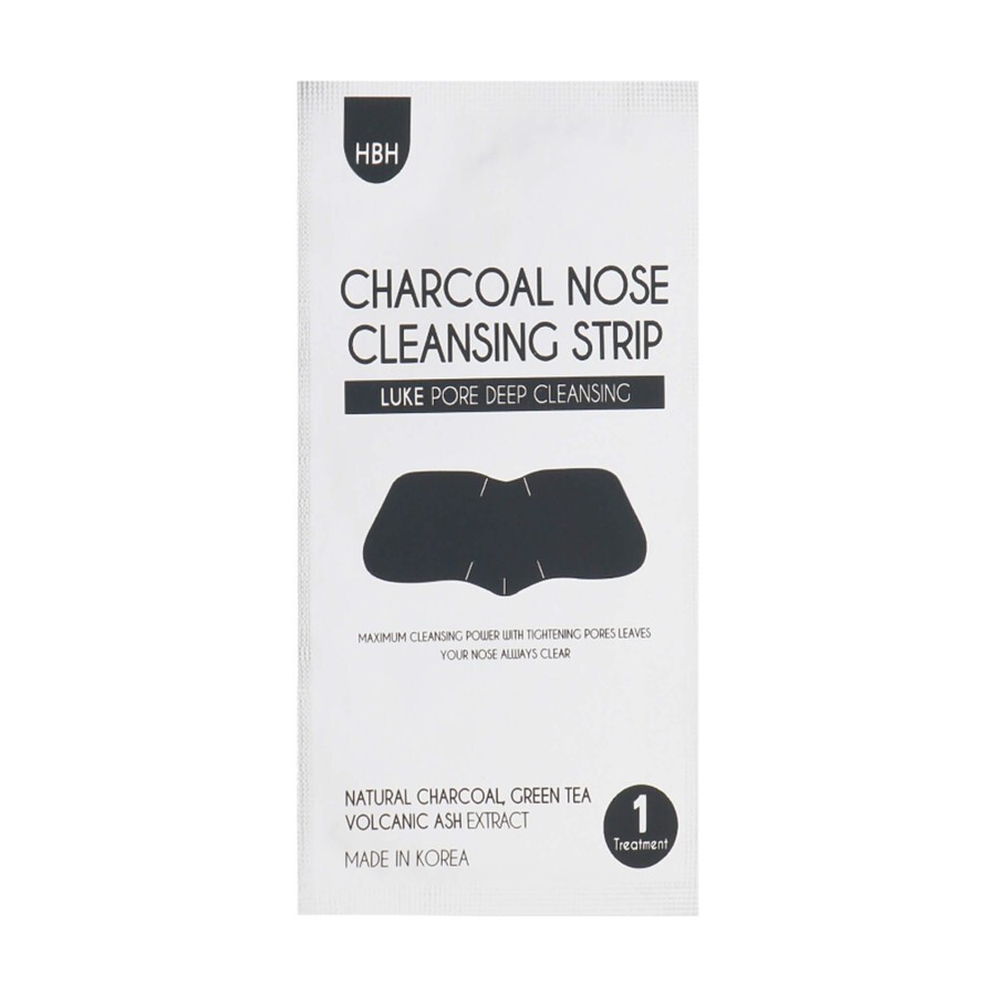 Патчи на нос против черных точек Luke Charcoal Nose Cleansing Strip очищающие, 10 шт: цены и характеристики