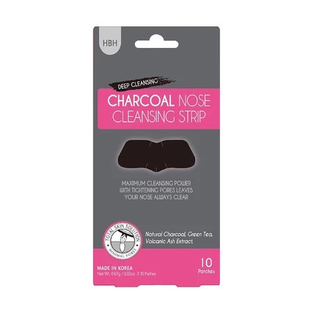 Патчи на нос против черных точек Luke Charcoal Nose Cleansing Strip очищающие, 10 шт: цены и характеристики