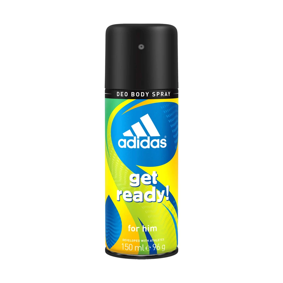 Дезодорант-спрей Adidas Get Ready 150 мл: ціни та характеристики