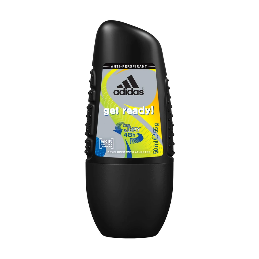Кульковий-антиперспірант Adidas Get Ready чоловічий, 50 мл: ціни та характеристики