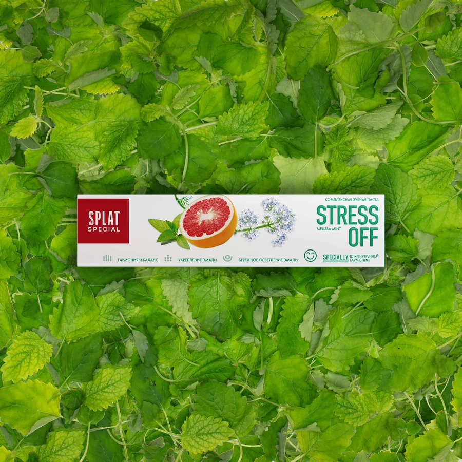 Зубная паста Splat Special Stress Off, 75 мл: цены и характеристики