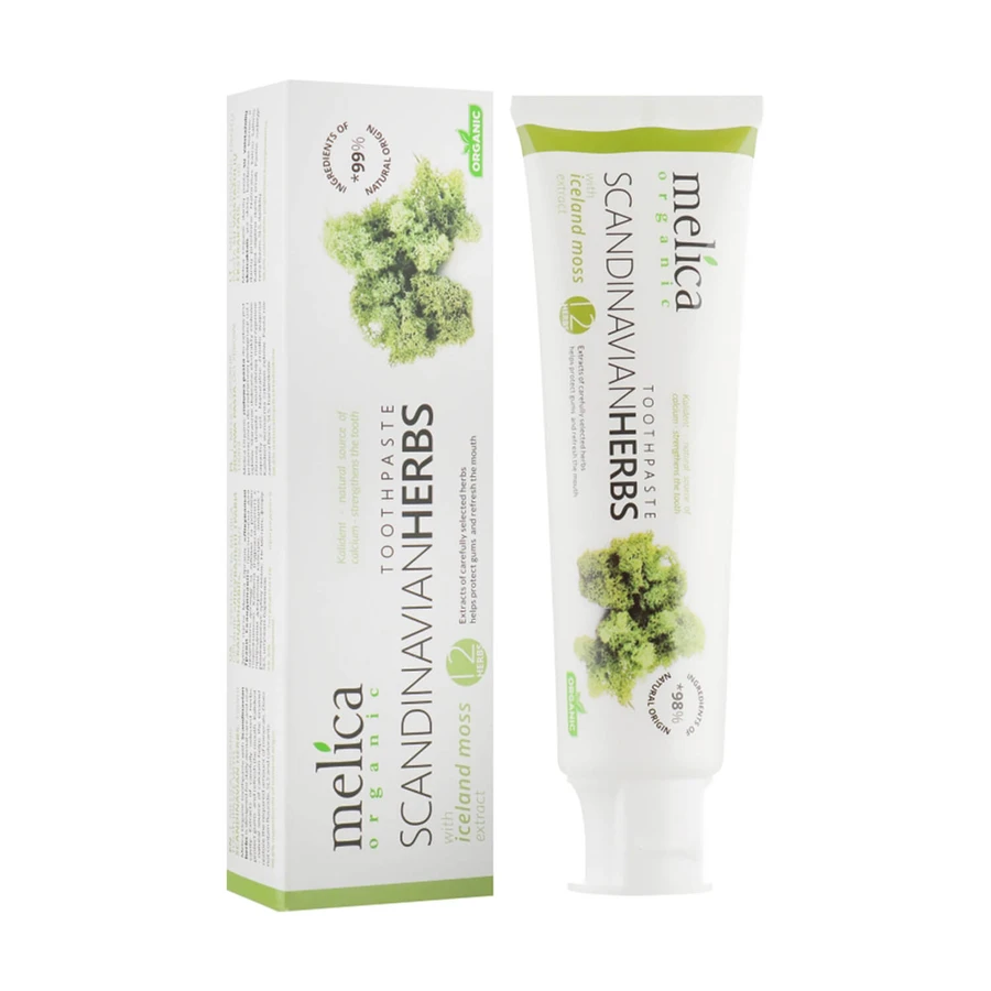 Зубная паста Melica Organic Лечебные травы Скандинавии, 100 мл: цены и характеристики