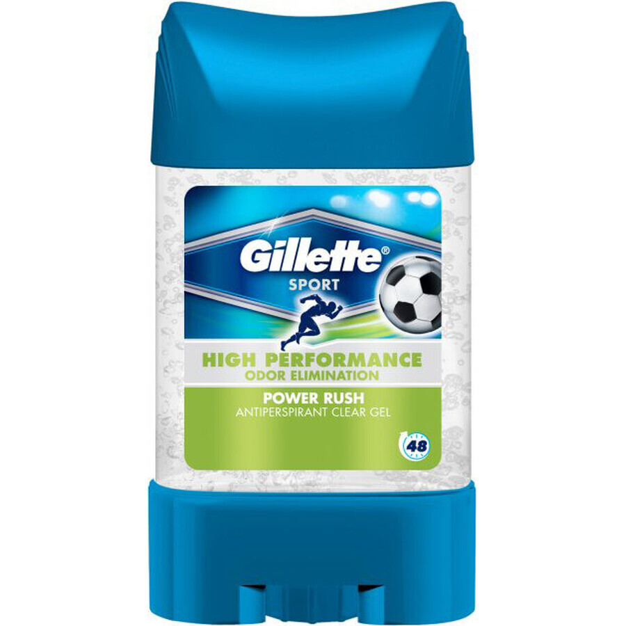 Гелевый дезодорант-антиперспирант Gillette Power Rush 70 мл: цены и характеристики