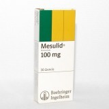 Mesulid действующее вещество нимесулид табл. 100 мг №30