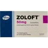 Zoloft действующее вещество Сертралин 50 mg табл. №14