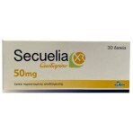 Seroquel XR/Secuelia XR (действующее вещество Кветиапин) 50 mg табл. №30               : цены и характеристики