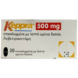 Keppra (Кеппра) действующее вещество Леветирацетам 500mg табл. №30 