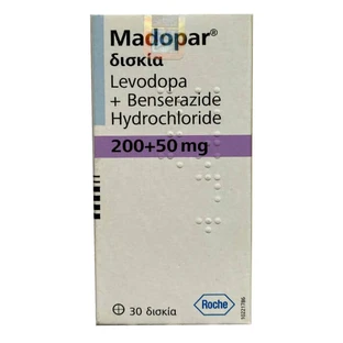 Madopar (Мадопар) 200+50 mg табл. №30