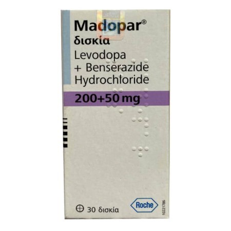 Madopar (Мадопар) 200+50 mg табл. №30