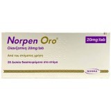 Nopren/Lazap/Zylanza/Fredilan діюча речовина Оланзапін 20 mg табл. №28