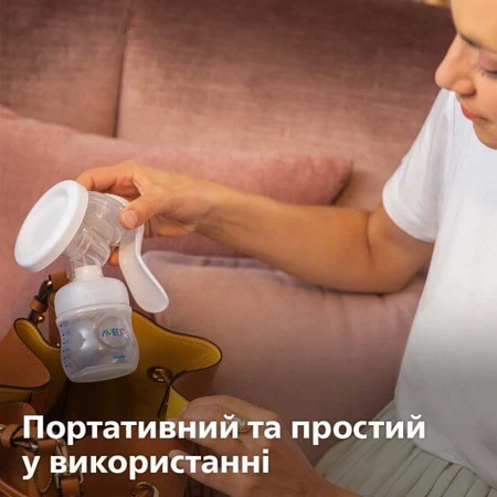 Молоковідсмоктувач механічний Philips AVENT NATURALS 2.0 SCF430/10: ціни та характеристики