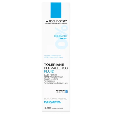 Флюид для лица La Roche-Posay Толеран Дермалерго для гиперчувствительной кожи и кожи вокруг глаз 40 мл: цены и характеристики