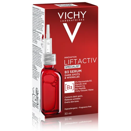 Сыворотка для лица Vichy Liftactiv Specialist Serum B3 против пигментных пятен и морщин, 30 мл: цены и характеристики